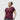 Model (5'8") wearing size L burgundy crew neck women's t-shirt