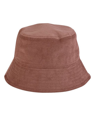 rust red cord bucket hat