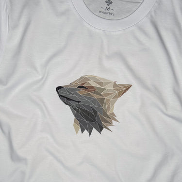 geometric fox tee detail