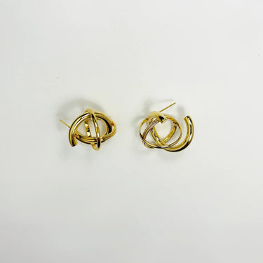 globe rings earrings