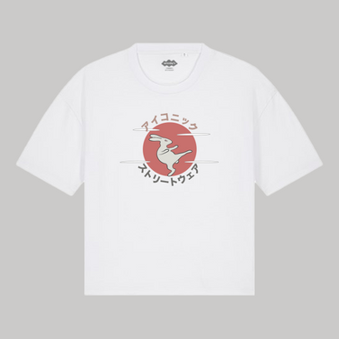 kung fu bunny boxy tee