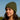 model wearing olive organic cotton beanie