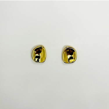 pressed coin earrings