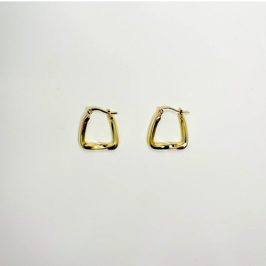 rectangle hoop earrings