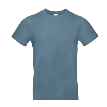 Men's classic stone blue cotton t-shirt