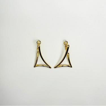 triangle hanging earrirngs