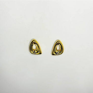triangle loop earrirngs