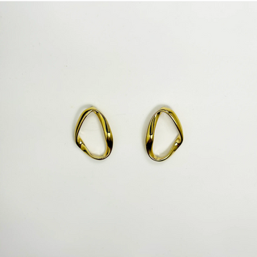 triangle twisted earrirngs