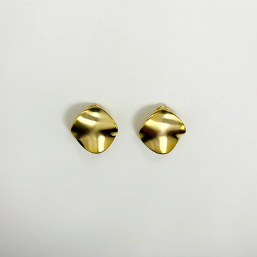 pressed coin earrings