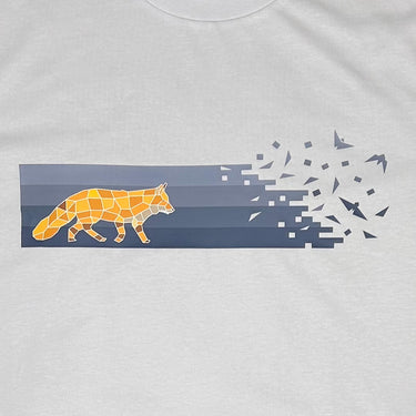 organic cotton ox trail t-shirt detail