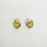 globe rings earrings