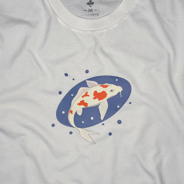 koi tee detail