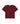Women's heavy maroon boxy t-shirt