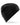 merino black beanie