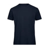 Men's classic navy organic cotton plain t-shirt