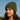 model wearing olive organic cotton beanie