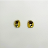 pressed coin earrings