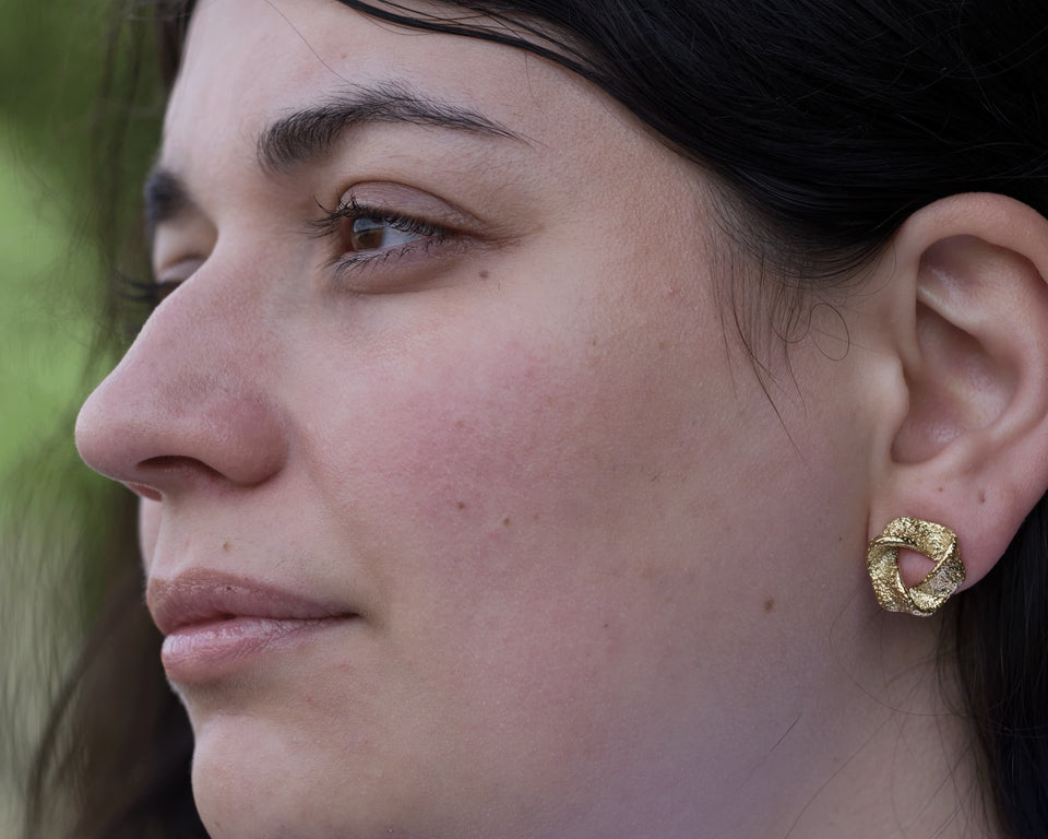 Triangle Infinity Loop Earrings – Wrenby's