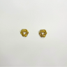 triangle infinity loop earrings
