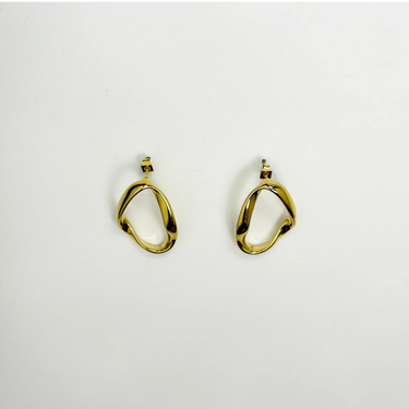 triangle twisted earrirngs